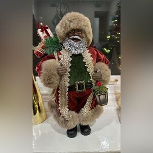 18” Black Santa Claus Figurine CVS